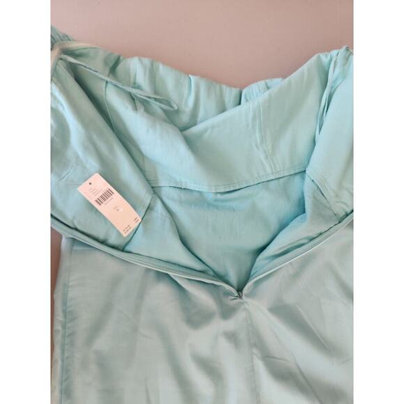 NWD Anthropologie Let Me Be Slim Bubble Dress Size S Blue Hawaiian #MB401 - Picture 9 of 11